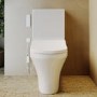 Tanya Close Coupled Smart Bidet Japanese Toilet with Heated Seat - Purificare