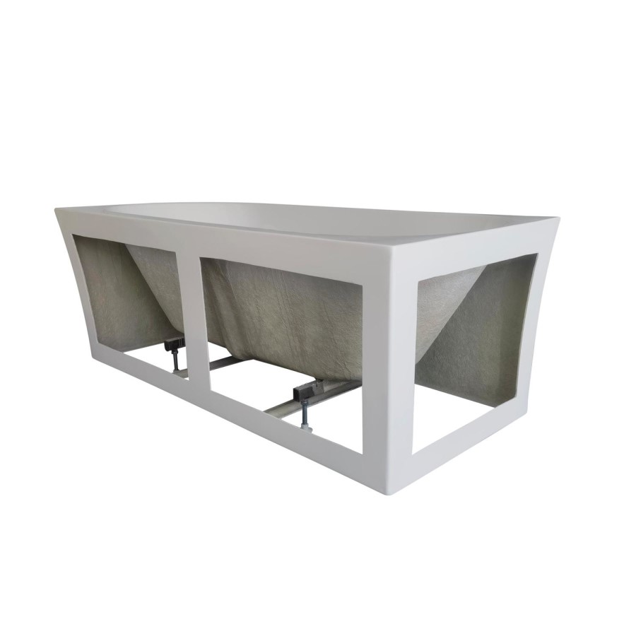 Freestanding Single Ended Left Hand Corner Bath 1700 x 750mm - Vigo
