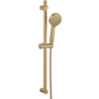 Brushed Brass 1 Outlet Thermostatic Shower Set with Exposed Valve - Volta