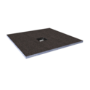900x900mm Wet Room Tileable Shower Tray - Live Your Colour with Installation Kit for Square Drain Wet Room Tray
