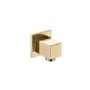 Brushed Brass 1 Outlet Thermostatic Mixer Shower Set With Hand Shower- Zana