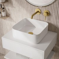 Square Countertop Basin 395mm - Dover