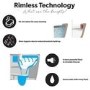 Back to Wall Smart Bidet Japanese Toilet - Purificare