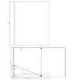 1200mm Chrome Shower Screen for Wet Room & Walk In Shower – Corvus