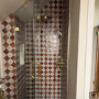 Brushed Brass Traditional Thermostatic Mixer Shower Set with Slide Rail Kit & Hand Shower - Camden