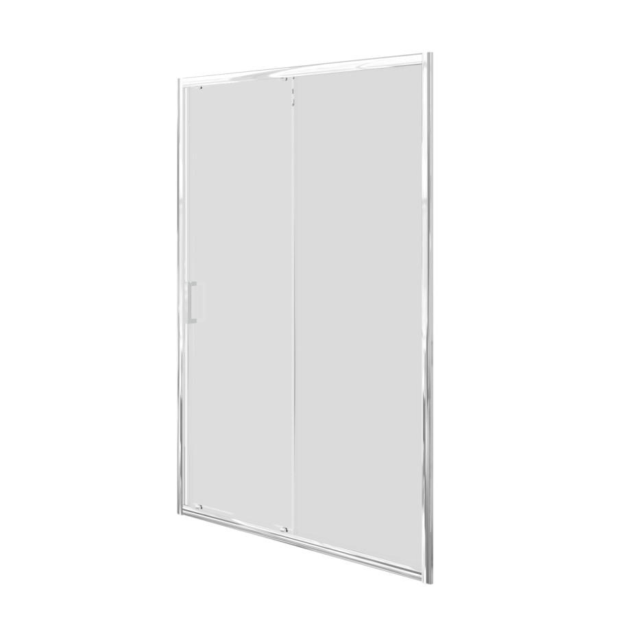 1000mm Chrome Sliding Door Shower Enclosure 6mm Glass - Carina