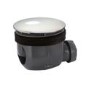 Matt Black 90mm Linear Waste Pack with Grill - Cascade