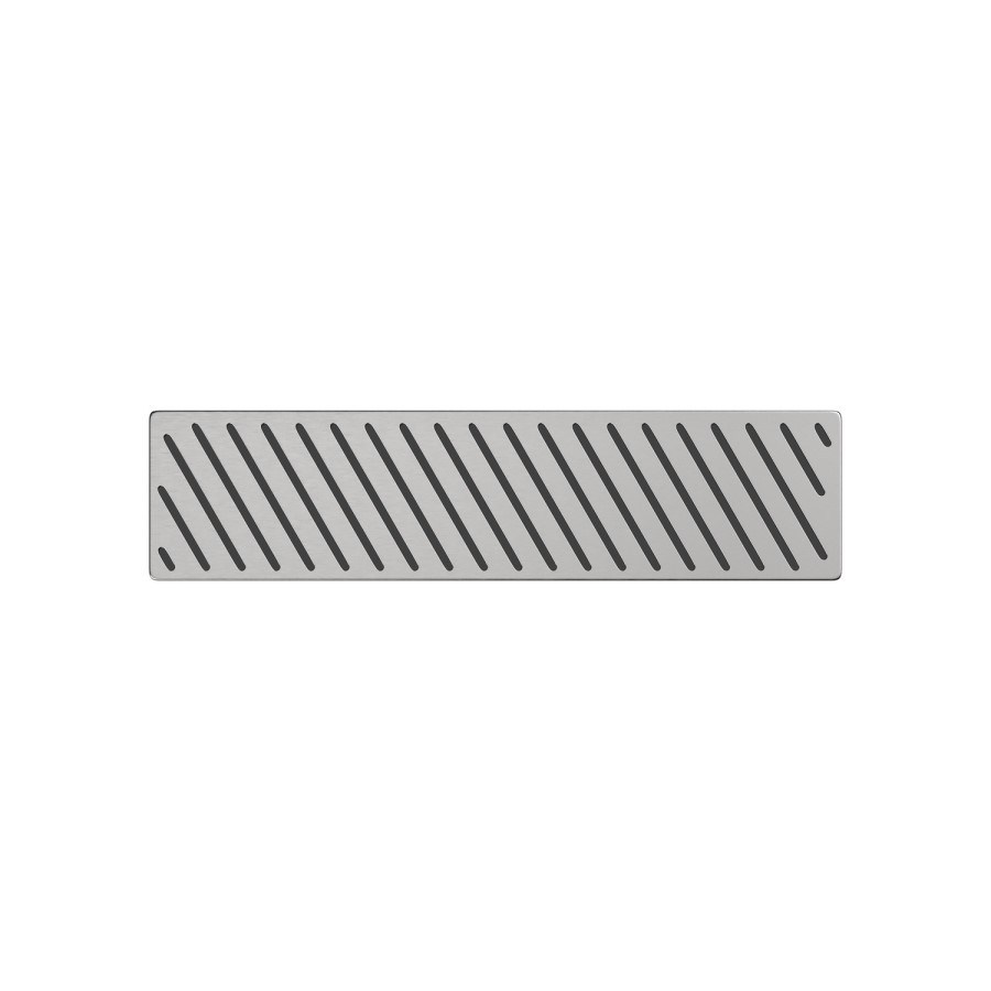Steel Grill 90mm Linear Waste Pack with Grill - Cascade