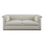 Cream Chenille 3 Seater Sofa - Caleb