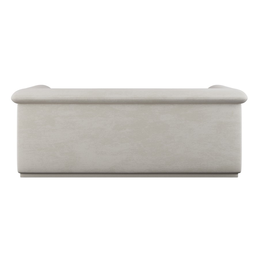 Cream Chenille 3 Seater Sofa - Caleb