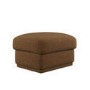 Tobacco Chenille Ottoman Storage Footstool - Caleb