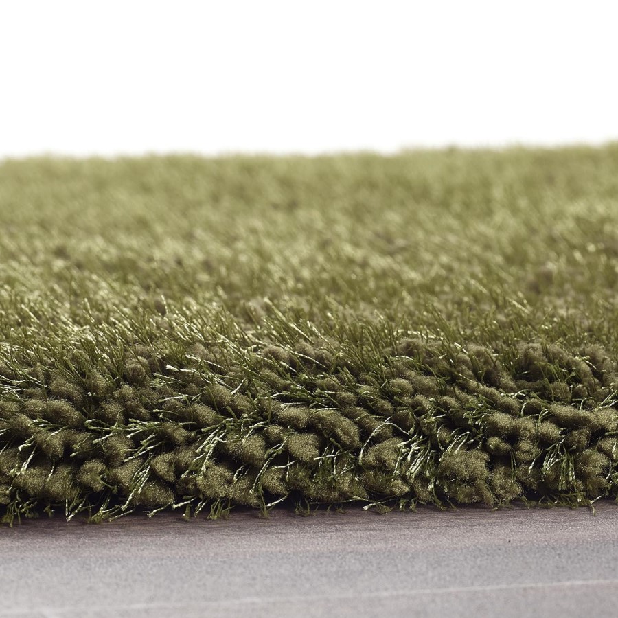 Shaggy Green Runner Rug - 200 x 67 cm - Chicago - Origins