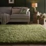 Shaggy Green Rug - 200 x 140 cm - Chicago - Origins