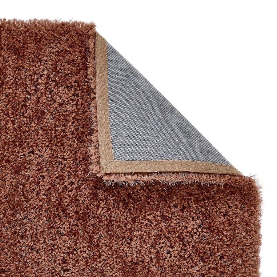 Shaggy Orange Runner Rug - 200 x 67 cm - Chicago - Origins