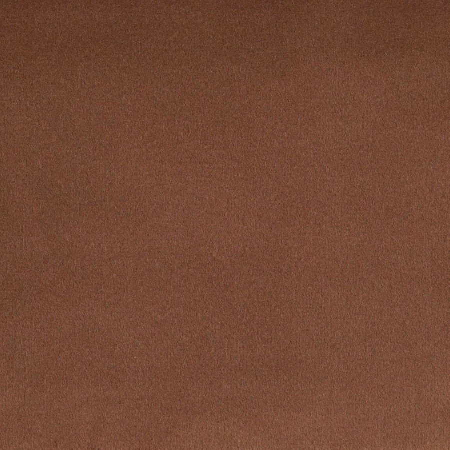 Burnt Orange Velvet Wingback Accent Chair - Clarence