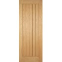COTO838 Internal Oak Cottage Door - Pre-Finished - 1981 x 838 x 35mm - Mexicano - Dalby