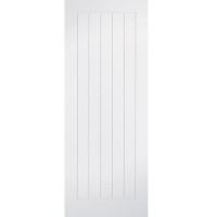 Internal White Primed Cottage FD30 Fire Door - 1981 x 686 x 44mm - Mexicano - Dalby