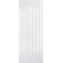 Internal White Primed Cottage FD30 Fire Door - 1981 x 686 x 44mm - Mexicano - Dalby