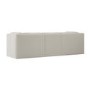 Cream Chenille 4 Seater Modular Sofa - Cameron