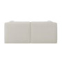 Cream Chenille 3 Seater Modular Sofa - Cameron