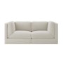 Cream Chenille 3 Seater Modular Sofa - Cameron