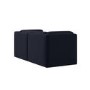 Navy Blue Chenille 3 Seater Modular Sofa - Cameron