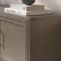 Large Dark Wooden TV Stand with Storage - TV's up to 65" - Delilah