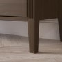 Large Walnut TV Stand with Storage - TV's up to 65" - Delilah