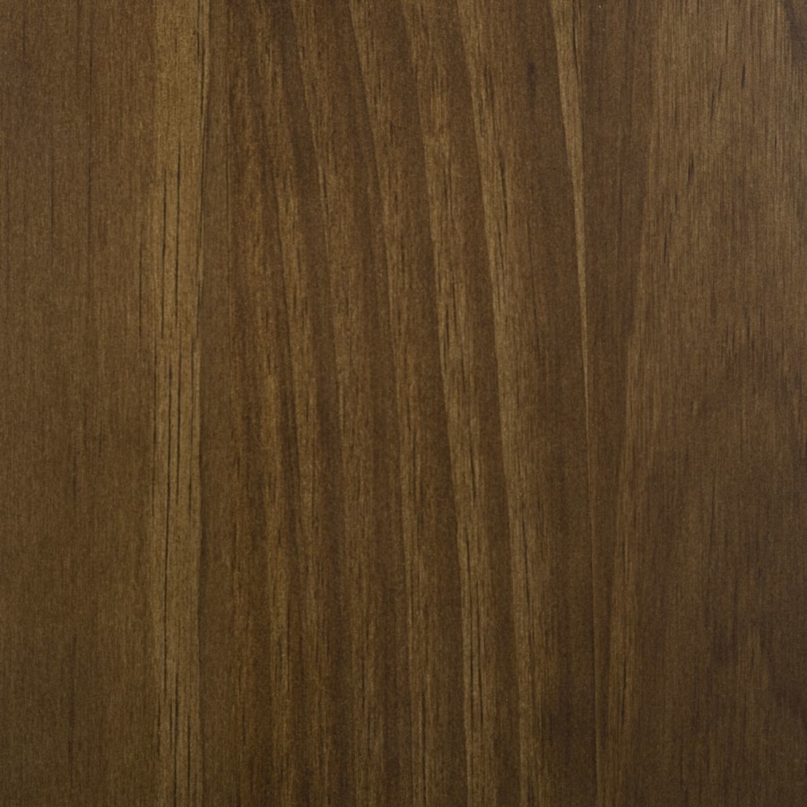 Large Walnut 3 Door Triple Wardrobe with Drawers - Delilah