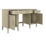 Light Wood Office Desk with Drawers - Delilah 
