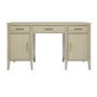 Light Wood Office Desk with Drawers - Delilah 
