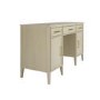 Light Wood Office Desk with Drawers - Delilah 