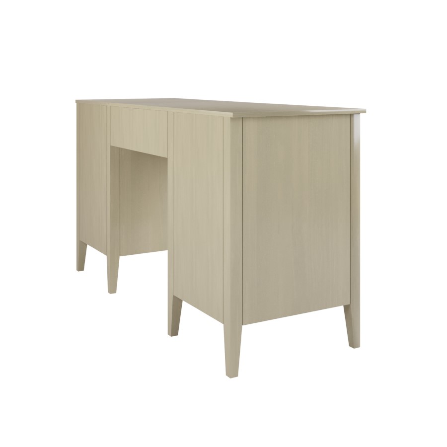 Light Wood Office Desk with Drawers - Delilah 