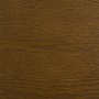 Walnut Ribbed Dressing Table with Drawers and Mirror - Drew
