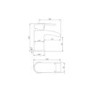 Brushed Brass Mono Basin Mixer Tap - Elina