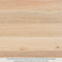Light Wood Mid Century 2 Drawer Bedside Table - Emile Sustainable Furniture