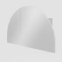 Triple Door Chrome Bathroom Mirror Cabinet with Lights Demister & Shaver Socket 1200 x 690mm - Empire