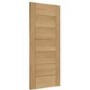 Internal Oak FD30 Fire Door - Unfinished - 2032 x 813 x 44mm - Palermo Essential - XL Joinery