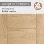 Internal Oak Door - Pre-Finished - 1981 x 533 x 35mm - Palermo Essential - XL Joinery
