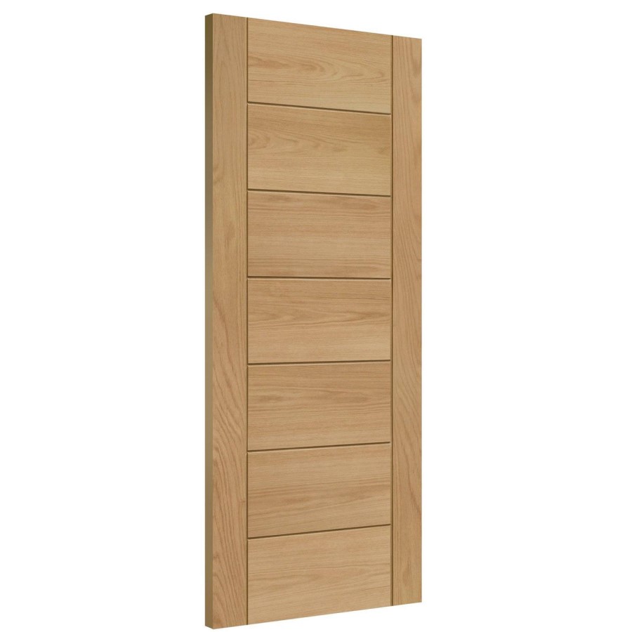 Internal Oak Door - Pre-Finished - 1981 x 533 x 35mm - Palermo Essential - XL Joinery