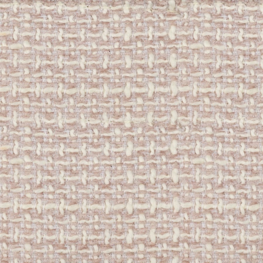 ALMOST PERFECT - Beige Textured Upholstered Kitchen Stool With Back - Etta