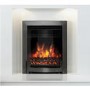 ALMOST PERFECT - Flare By Be Modern Ember Black Nickle Inset Electric Fireplace
