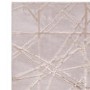 Beige Rug with Gold Scoring - 170 x 120 cm - Aurora