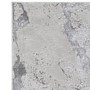 Silver Rug with Marble Effect - 170 x 120 cm - Aurora