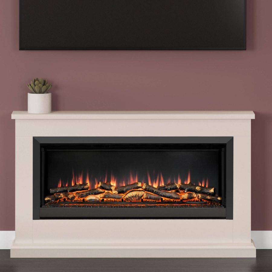 IMPERFECT - Be Modern Hansford Grande Electric Suite in Pearlescent Cashmere