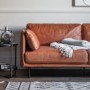 ONLY OPENED - 5059413688089 - Wigmore Sofa Brown Leather