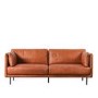 ONLY OPENED - 5059413688089 - Wigmore Sofa Brown Leather