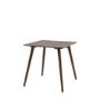 ONLY OPENED - Siya Small Square Smoked Dining Table - Caspian House