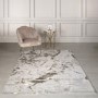 Large Beige Rug with Marble Effect - 290 x 200 cm - Strata - Aurora