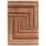 Large Geometric Style Terracotta Rug - 300 x 200 cm - Network - Matrix